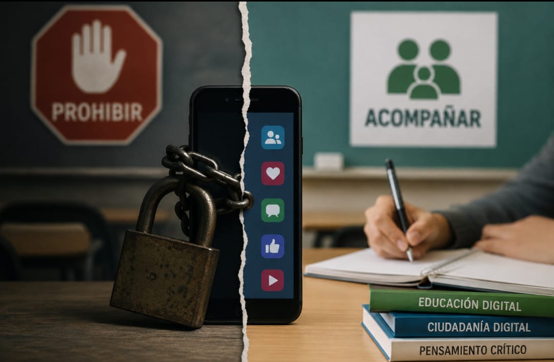 Ciudadanía digital en la escuela: ¿prohibir o acompañar?
